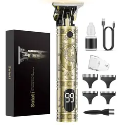 Haarschneidemaschine Profi Trimmer für Herren mit LED Anzeige