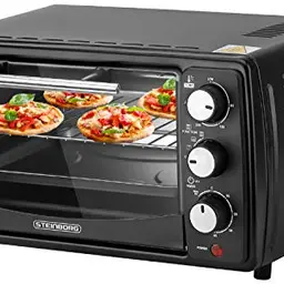 Steinborg Mini Backofen 13 Liter | Pizzaofen | 60°-250°C | 900 Watt