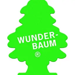 WUNDER-BAUM Auto-Lufterfrischer I Grüner Apfel I 1 Stück