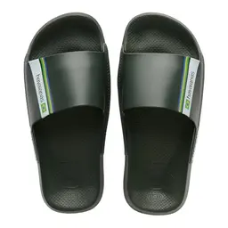 Havaianas Unisex Old Brasil Slide in Olivgrün