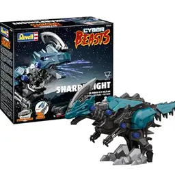 Revell CyberBeasts Sharp Knight Bausatz 1:48, 80 Teile, ab 10 Jahren, Detailgetreues Modell, Exklusiv bei Amazon
