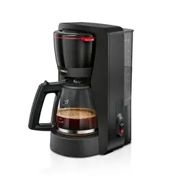 Bosch MyMoment Filterkaffeemaschine, Glaskanne 1,25 L, 10-15 Tassen, Warmhaltefunktion, Tropfstopp, Schwarz