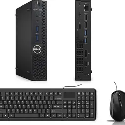 DELL Optiplex 3050 Mini Desktop Computer mit Intel Core i7, 8GB RAM, 256GB SSD, WiFi, Bluetooth, Windows 11 Pro (generalüberholt)