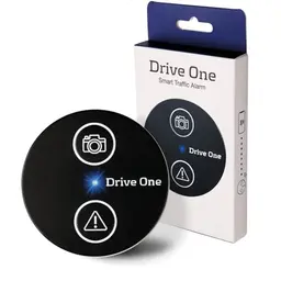 Needit Drive One Blitzerwarner – Warnt vor Blitzern und Gefahren im Straßenverkehr, Echtzeit Radarwarner, Bluetooth-verbindbar