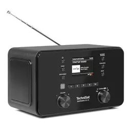 TechniSat DIGITRADIO 550 IR - Stereo Internetradio mit WLAN und Bluetooth, schwarz