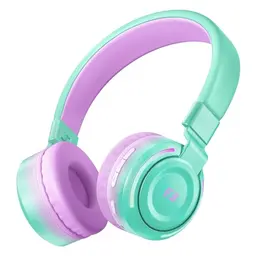 seenda Bluetooth Kinder Kopfhörer mit LED Lichtern, Lautstärkebegrenzung und 35 Stunden Spielzeit