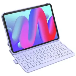 Inateck iPad 10/11 Zoll Hülle mit Tastatur, kompatibel mit iPad Air, Pro 11, M3/M2, 2024/2025, QWERTZ, ultraleicht, Stifthalter