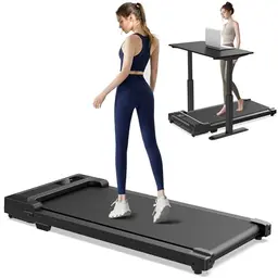 Kerolina Walking Pad Laufband für Zuhause - Kompaktes und leises Under Desk Laufpad mit LED-Anzeige