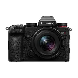 Panasonic Lumix S5D Vollformatkamera mit 18-40 mm Objektiv, 24,2 MP und 4K Aufnahme, Schwarz