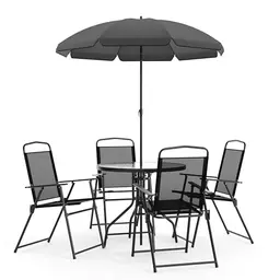 Flash Furniture Klappstuhl, schwarz, 79 x 79 x 71 cm