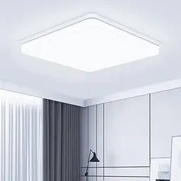 Philonext Flache LED Deckenleuchte 48W, 6500K, Kaltweiß, für Wohnzimmer, Schlafzimmer, Küche, Büro