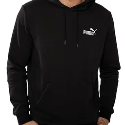 PUMA Hoodie Herren, Kapuzenpullover, Regular Fit, Schwarz, Größe XL
