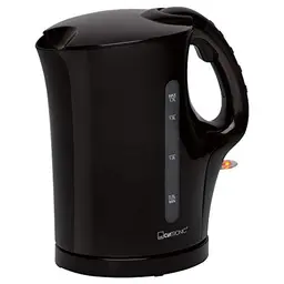 Clatronic Wasserkocher 1,7 L mit Abschaltung und Kalkfilter - WK 3819 schwarz
