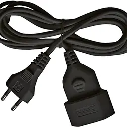Brennenstuhl Verlängerungskabel 5m für Innenbereich mit Euro-Stecker schwarz