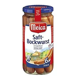 Meica Bockwurst, 6 Stück, 180g