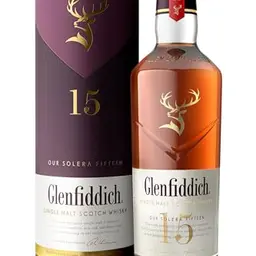Glenfiddich 15 Jahre Single Malt Scotch Whisky mit Geschenkverpackung, 70cl – das perfekte Whisky-Geschenk