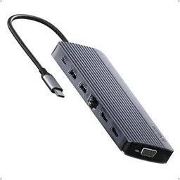 Anker 14-in-1 USB-C Hub mit Triple Display und 4K HDMI, geeignet für MacBook, Lenovo, Dell XPS, HP Laptops