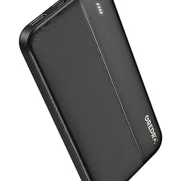 GREPRO Power Bank 10000mAh, Kompakte Power Bank mit USB-C und 2 USB-Ausgängen für Smartphones und Tablets
