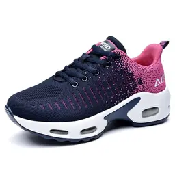 Damen Walking Schuhe Sneaker mit Gummisohlen und Dämpfung - Bequeme, atmungsaktive Laufschuhe
