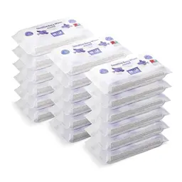 Amazon Sensitive Babyfeuchttücher, unparfümiert, 18 Packungen à 56 Stück