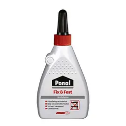 Ponal Express Holzleim, transparent und schnell trocknend, wasserfest, 100g