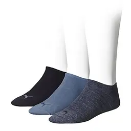 PUMA Unisex Sneaker Socken Plain 3p, Denim Blue, 43-46 EU