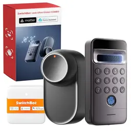 SwitchBot WiFi Smart Lock Ultra mit Keypad – kontaktlose Entsperrung, kompatibel mit Alexa, Google & IFTTT