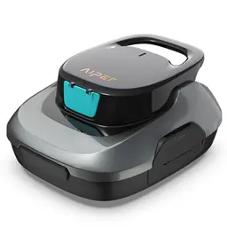 AIPER Kabelloser Poolroboter – 90 Min Reinigung, Automatische Selbsteinparkfunktion, Kompakt & Leicht für Oberirdische Pools