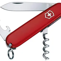 Victorinox Taschenmesser Waiter, Multitool mit 9 Funktionen, rot