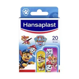 Hansaplast Kids Paw Patrol Kinderpflaster (20 Stück) mit bunten Motiven zum Aufmuntern, schmerzlos zu entfernen