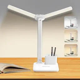 KEWUZY 40 LED Schreibtischlampe mit Dimmfunktion und Farbwechsel, ideal für Büro und Kinderzimmer