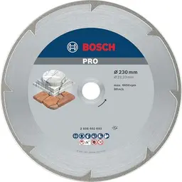 Bosch PRO Marble Diamanttrennscheibe 230 mm für Winkelschleifer