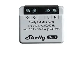 Shelly Plus PM Mini Gen 3 Kabelloser WLAN-Schalter