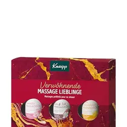 Kneipp Geschenkset Massage Lieblinge - Ideal für Entspannung und Verwöhnmomente - 3x20ml