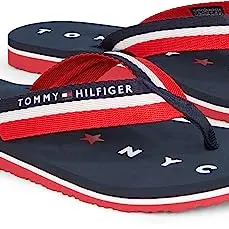 Tommy Hilfiger Damen Flip Flops Beach Sandal in Blau, Größe 40