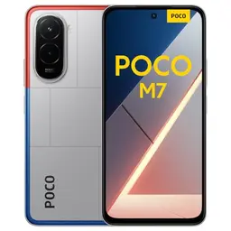 XIAOMI Poco M7 Smartphone, 8+256GB, 6,9" FHD+ Display, 50MP Kamera, 7000mAh, Silber