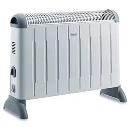 De'Longhi HCM2030 Konvektorheizung - 3 Heizstufen, Frostschutzfunktion, Grau