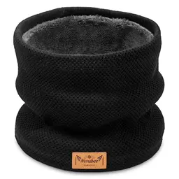 Novabee Schlauchschal für Herren, warmer Loop Winterschal, winddicht und ideal für Outdoor-Aktivitäten
