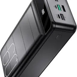 PDBEST Power Bank 60000mAh mit Schnellladefunktion und 4 Ausgängen, kompatibel mit iPhone, Tablets und mehr