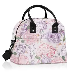 Clastyle Isolierte Lunchtasche für Frauen, Wasserdicht, Auslaufsicher, mit Tragegurt, ideal für Arbeit, Picknick und Büro