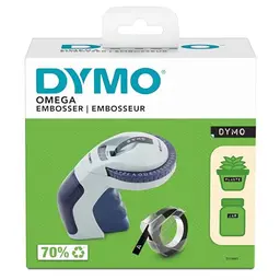 DYMO Omega Prägegerät – kompaktes Beschriftungsgerät für Zuhause und Bastelprojekte