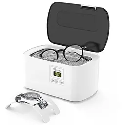 Ultraschallreiniger KECOOLKE 600 ml mit digitalem Timer für Brillen, Ringe und Silber