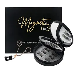 BeauFairy Magnetische Wimpern, 16 Stück, Weiche Falsche Wimpern für Make-up, Hochzeit und Party