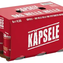 Stuttgarter Käpsele helles Bier 6er Pack 0,33 L Dosen