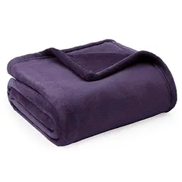 BEDSURE Flauschige Kuscheldecke für Kinder und Sofa, 130x150cm, Violett