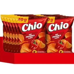 Chio Chips Red Paprika, 12 Pack (40 g each)