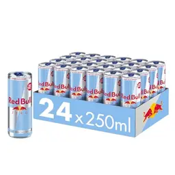 Red Bull Energy Drink Zero - 24 Dosen - Zuckerfrei und kalorienfrei (24 x 250 ml)
