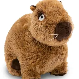 NICI Capybara Kuscheltier - Süßes 27 cm Plüschtier zum Kuscheln und Spielen, Braun