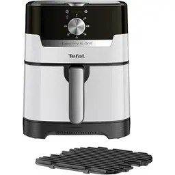 Tefal Easy Fry & Grill XL Classic Heißluftfritteuse 4,2 L – 2-in-1 Airfryer mit Grillplatte, fettarm & energiesparend