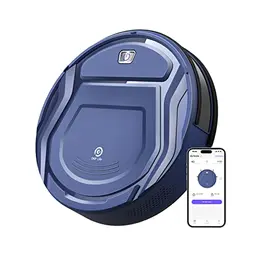OKP Saugroboter mit WLAN, App & Alexa, 2100Pa, leise, für Tierhaare, 100 Min Laufzeit